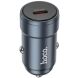 Автомобильное зарядное устройство Hoco Z57 Glorious PD30W - Metal Gray. Фото 1 из 7