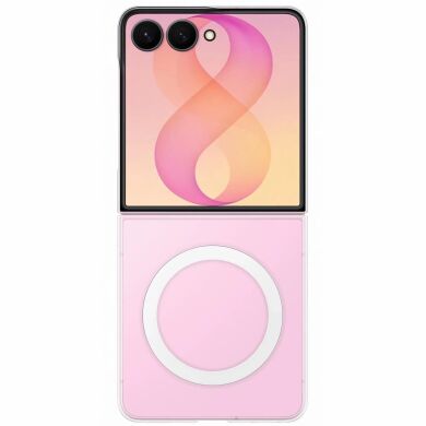 Оригінальний чохол Clear Magnet Case (FF) для Samsung Galaxy Flip 8 (EF-CF776CTEGUA) - Transparency