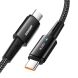 Кабель ESSAGER Sunset Type-C to Type-C (100W, 1m) EXCTT1-CG01 - Black. Фото 2 из 13
