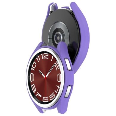 Защитный чехол Deexe Hard Frame для Samsung Galaxy Watch 6 Classic (47mm) - Purple