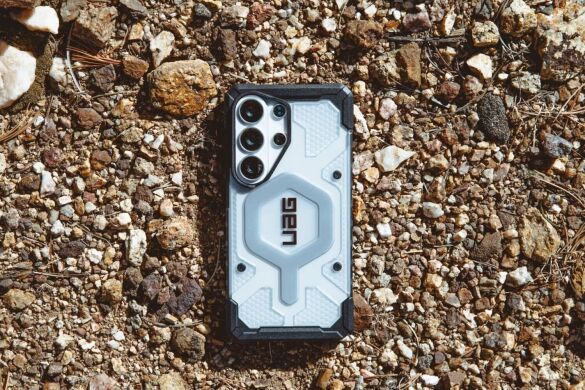 Захисний чохол URBAN ARMOR GEAR Pathfinder Clear Pro для Samsung Galaxy S26 Ultra (S948) 214526113140 - Ash / Black