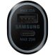 Автомобильное зарядное устройство Samsung 40W Car Charger (w/o Cable) EP-L4020NBEGRU - Black. Фото 2 из 6