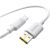 Кабель Baseus Foamed Silicone USB to Type-C (100W, 1m) E0426801 - White
