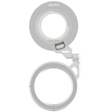 Магнітне кільце-тримач AULUMU G09 Infinite 360 Magnetic Stand - Silver