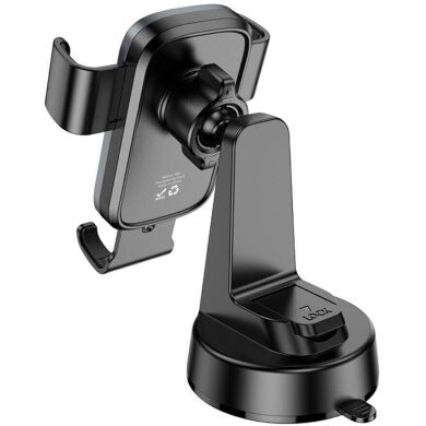 Автомобільний тримач Hoco H81 - Black / Metal Gray