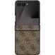 Защитный чехол Guess 4G Classic MagSafe для Samsung Galaxy Flip 7 (GUHMZF7P4MSEGCW) - Brown. Фото 2 из 8