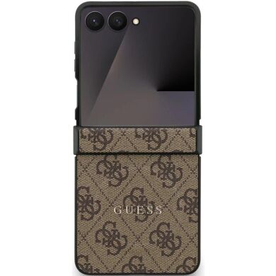 Защитный чехол Guess 4G Classic MagSafe для Samsung Galaxy Flip 7 (GUHMZF7P4MSEGCW) - Brown