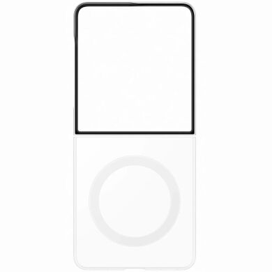 Оригінальний чохол Clear Magnet Case (FF) для Samsung Galaxy Flip 8 (EF-CF776CTEGUA) - Transparency