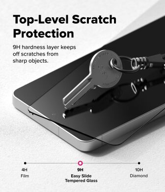 Комплект защитных стекол (2шт) Ringke Easy Slide Tempered Glass для Samsung Galaxy S26 Ultra (S948) 8800328814905
