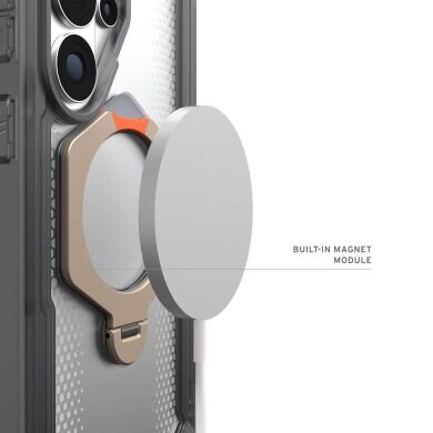 Ударостійкий чохол URBAN ARMOR GEAR Plasma XTE 360 для Samsung Galaxy S26 Ultra (S948) 214525113131 - Ash / Pop Orange