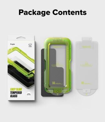Комплект защитных стекол (2шт) Ringke Easy Slide Tempered Glass для Samsung Galaxy S26 Ultra (S948) 8800328814905