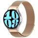 Ремешок Deexe Milanese QuickFit для Samsung Galaxy Watch 4 / 4 Classic / 5 / 5 Pro / 6 / 6 Classic - Rose Gold. Фото 5 из 11