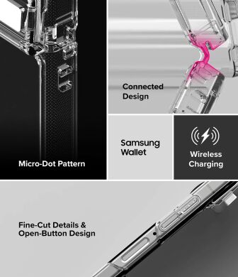 Защитный чехол Ringke Fusion Flap для Samsung Galaxy Flip 8 (8800328819399) - Clear