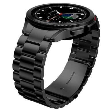 Ремінець Deexe Stainless Steel для Samsung Galaxy Watch 4 / 4 Classic / 5 / 5 Pro - Black