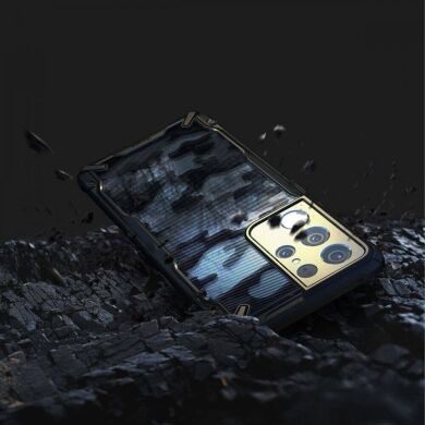 Захисний чохол RINGKE Fusion X для Samsung Galaxy S21 Ultra (G998) - Black