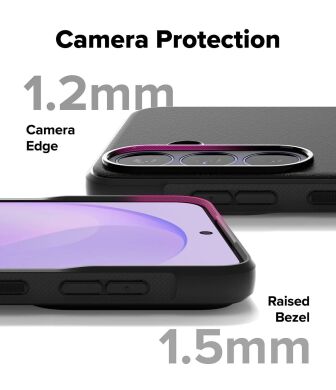 Захисний чохол Ringke Onyx Magnetic (FP) для Samsung Galaxy S26 FE (8800380463837) - Black