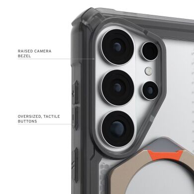 Ударостійкий чохол URBAN ARMOR GEAR Plasma XTE 360 для Samsung Galaxy S26 Ultra (S948) 214525113131 - Ash / Pop Orange