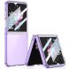 Защитный чехол GKK Translucent для Samsung Galaxy Flip 6 - Transparent Purple. Фото 1 из 8