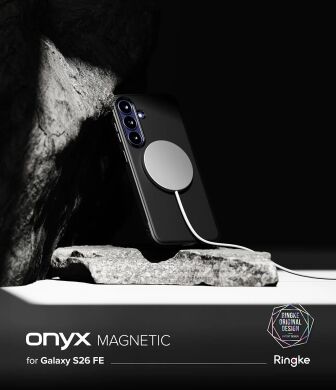 Захисний чохол Ringke Onyx Magnetic (FP) для Samsung Galaxy S26 FE (8800380463837) - Black