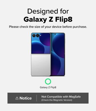 Защитный чехол Ringke Fusion Flap для Samsung Galaxy Flip 8 (8800328819399) - Clear