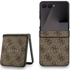 Защитный чехол Guess 4G Classic MagSafe для Samsung Galaxy Flip 7 (GUHMZF7P4MSEGCW) - Brown