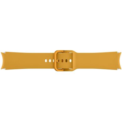 Оригинальный ремешок Sport Band (Size M/L) для Samsung Galaxy Watch 4 / 4 Classic / 5 / 5 Pro / 6 / 6 Classic (ET-SFR87LYEGWW) - Mustard