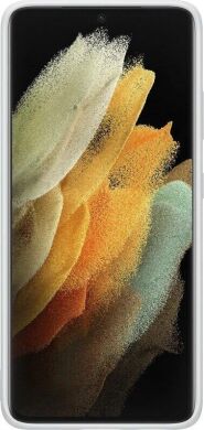 Чохол Silicone Cover для Samsung Galaxy S21 Ultra (G998) EF-PG998TJEGRU - Light Gray