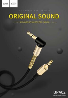 AUX-кабель Hoco UPA02 (2m) - Black