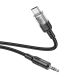 AUX-кабель Hoco UPA27 Type-C to 3.5mm (1.2m) - Black