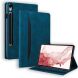 Чехол Deexe Business Style для Samsung Galaxy Tab S9 FE Plus (X610/616) - Blue. Фото 1 из 9