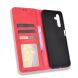 Чохол Deexe Retro Wallet для Samsung Galaxy A13 5G (A136) / A04s (A047) - Red