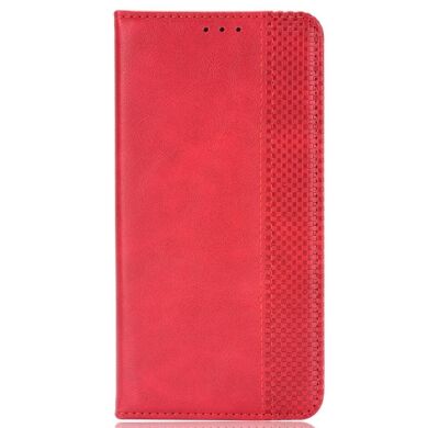 Чохол Deexe Retro Wallet для Samsung Galaxy A13 5G (A136) / A04s (A047) - Red