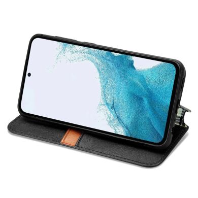 Чехол Deexe Rhombus Wallet для Samsung Galaxy A36 (A366) / A56 (A566) - Black