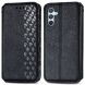 Чехол Deexe Rhombus Wallet для Samsung Galaxy A36 (A366) / A56 (A566) - Black. Фото 1 из 9