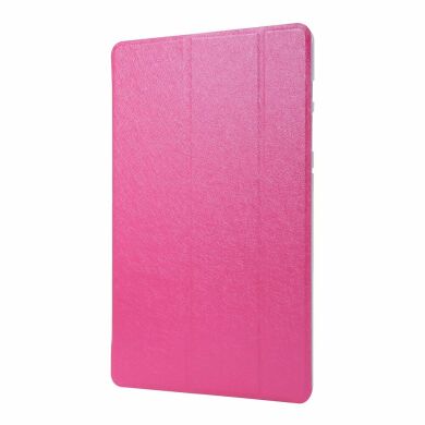 Чехол Deexe Silk Texture для Samsung Galaxy Tab S6 10.5 (T860/865) - Rose