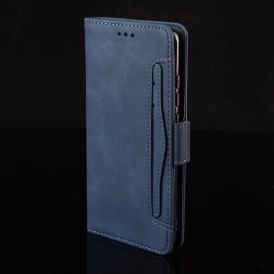 Чехол Deexe Wallet Stand для Samsung Galaxy A07 (A075) - Blue