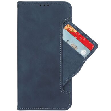Чехол Deexe Wallet Stand для Samsung Galaxy A07 (A075) - Blue