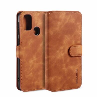 Чохол DG.MING Retro Style для Samsung Galaxy M30s (M307) / Galaxy M21 (M215) - Brown