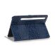 Чохол для Deexe Crocodile Style для Samsung Galaxy Tab S7 Plus (T970/975) / S8 Plus (T800/806) - Blue