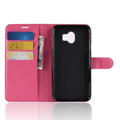 Чехол-книжка Deexe Book Type для Samsung Galaxy J4 2018 (J400) - Rose