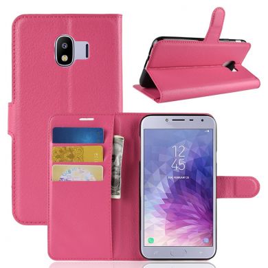 Чехол-книжка Deexe Book Type для Samsung Galaxy J4 2018 (J400) - Rose