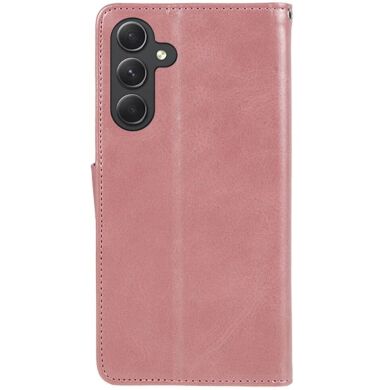 Чехол-книжка Deexe Classic Stand для Samsung Galaxy M35 (M356) - Rose Gold