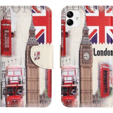 Чехол-книжка Deexe Color Wallet для Samsung Galaxy A04 (A045) - London Big Ben