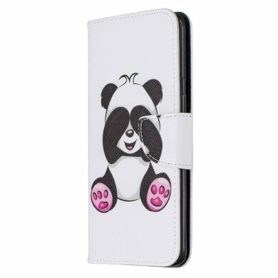 Чехол-книжка Deexe Color Wallet для Samsung Galaxy A20s (A207) - Cute Panda