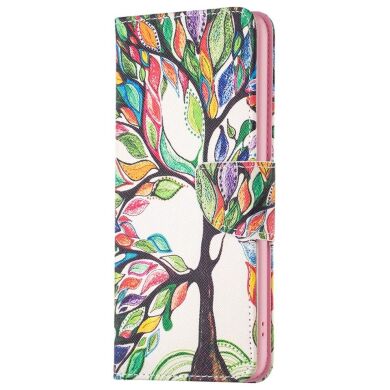 Чехол-книжка Deexe Color Wallet для Samsung Galaxy A24 (A245) - Life Tree