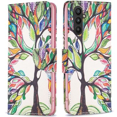 Чехол-книжка Deexe Color Wallet для Samsung Galaxy A24 (A245) - Life Tree