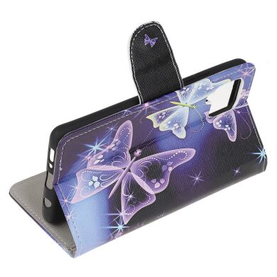 Чохол-книжка Deexe Color Wallet для Samsung Galaxy M32 (M325) - Sparkle Butterfly