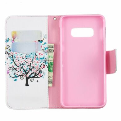 Чохол-книжка Deexe Color Wallet для Samsung Galaxy S10e (G970) - Flowered Tree