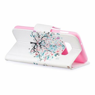 Чохол-книжка Deexe Color Wallet для Samsung Galaxy S10e (G970) - Flowered Tree