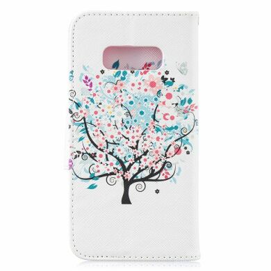 Чохол-книжка Deexe Color Wallet для Samsung Galaxy S10e (G970) - Flowered Tree